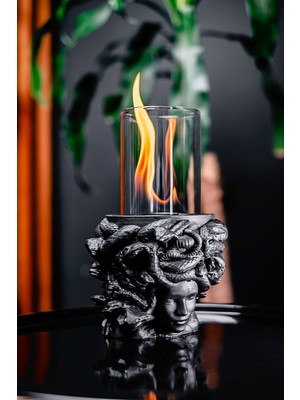 Özgürce Şık ve Modern Bioethanol Masaüstü Şömine, Sıcak ve Rahat Atmosfer Sağlar