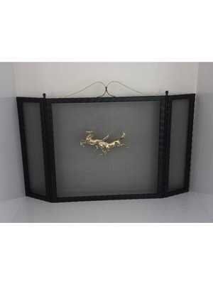 Özgürce Şömine Siperliği Yeni Model, Güvenli ve Şık Tasarım