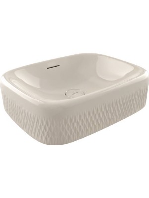 Bocchı Bocchi - New Age Tezgah Üstü Lavabo Parlak Bisküvi - 1411-014-0125