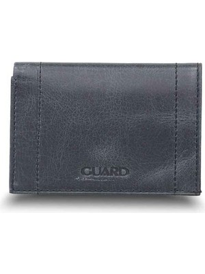Guard Antik Siyah Hakiki Deri Mini Boy Ikiye Katlı Model Erkek Cüzdan // GRD260225WT1423