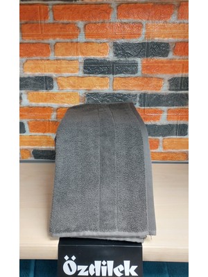 Özdilek Svv Border Kalın & Yumuşak El-Yüz Havlusu (40X76) - Smoke Gray (K.gri)