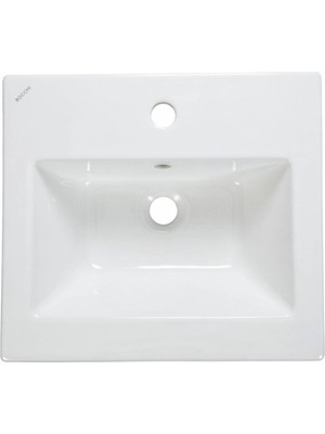 Bocchı Bocchi - Tezgah Üstü Lavabo 41*60 cm Parlak Beyaz - 1325-001-0126