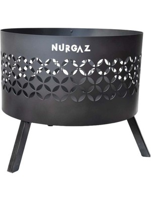 Özgürce Yıldız Desenli Şömine Dekoratif Ev Sıcaklığı ve Şıklık Için