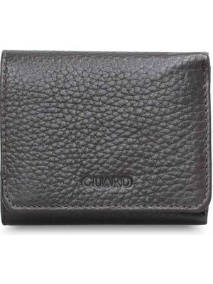 Guard Kahverengi Hakiki Deri Üçe Katlanır Model Erkek Cüzdan // GRD260225WTT1302