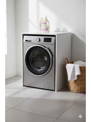 KZY Aden Çamaşır ve Kurutma Makine Dolabı,banyo Mobilyası