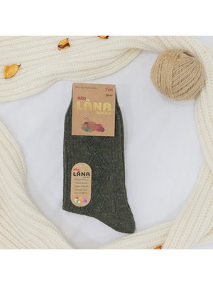 Kışlık Yün Çorap Lambswool (Özel Kuzu Yünlü) Kadınlar Için Termal Özellikli