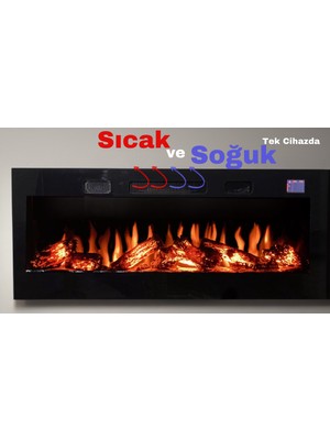 Özgürce Modern Elektrikli Şömine ile Sıcak ve Şık Atmosfer Yaratın