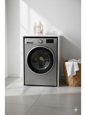 KZY Aden Çamaşır ve Kurutma Makine Dolabı,banyo Mobilyası