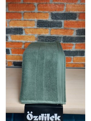 Özdilek Svv Border Kalın & Yumuşak El-Yüz Havlusu (40X76) - Fern Green (Yeşil)