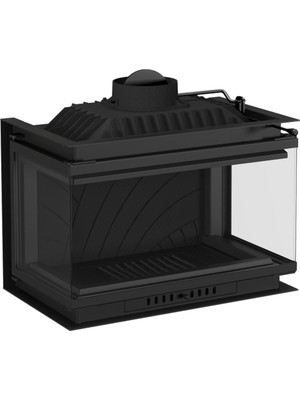 Özgürce Döküm Şömine Haznesi, Klapeli, Üç Açık, Şık ve Dayanıklı Tasarım