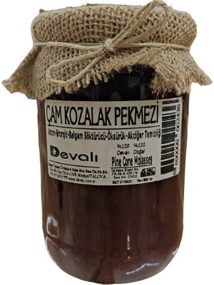 Dr. Devalı Devalı Çam Kozalak Pekmezi 800 gr(Şekersiz)