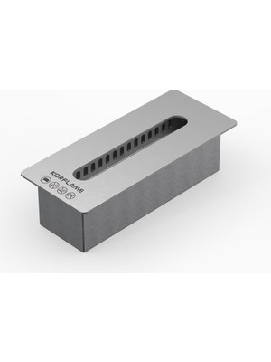 Özgürce Şık 20CM Bioetanol Modern Şömine Burner, Evinize Sıcaklık ve Atmosfer