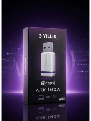 Arksigner E-imza USB Elektronik İmza 3 Yıllık Btk Onaylı Windows ve Mac Uyumlu