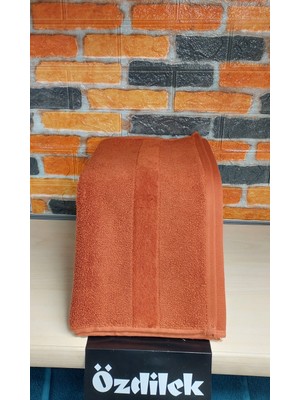 Özdilek Svv Border Kalın & Yumuşak El-Yüz Havlusu (40X76) - Spice (Hardal)