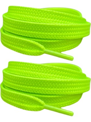 Palwin Exclusive 120 cm Ayakkabı Bağcığı, Yassı Çift Katmanlı Örgülü Nike Adidas Vans Için Bağcık