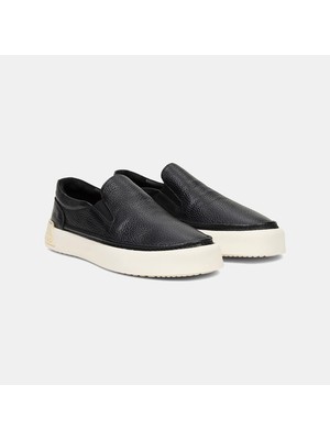 Desa Erkek Siyah Slip-On Deri Loafer