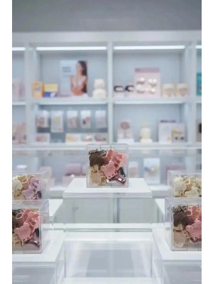 Miniso Sevimli Ayı Mini Saç Pençesi Tokası (14 Adet)