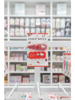 Miniso Hello Kitty Lisanslı Saç Tokası (2 Adet)