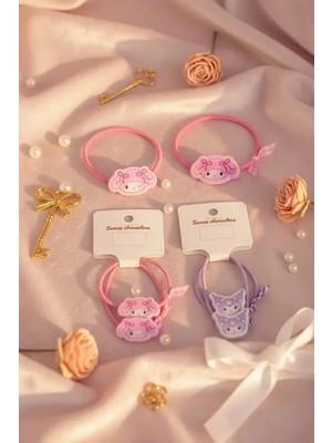 Miniso Hello Kitty ve Arkadaşları Saç Tokası (2 Adet)