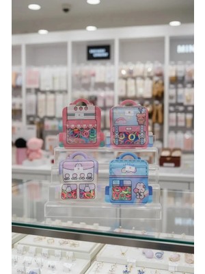 Miniso Tavşan Çantalı Çocuk Lastik Tokalar