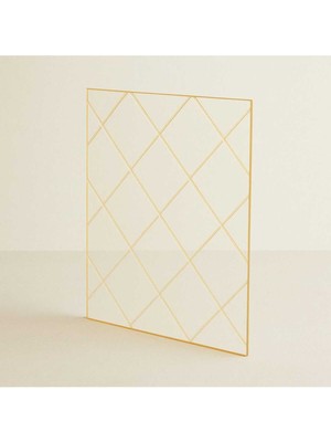 Özgürce Şömine Için 35X50 Baklava Desenli Dayanıklı Seramik Cam, Türkiye Üretimi