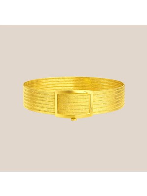 Altıntaş 5+2 Sıra Trabzon Hasırı Altın Bileklik