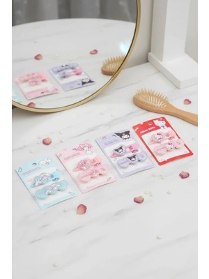 Miniso Hello Kitty Lisanslı Tatlı Fabrika Saç Tokaları (2 Adet)