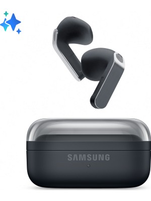 Samsung Galaxy Buds4 Bluetooth Kulaklık TWS Siyah Kulakiçi Aktif Gürültü Önleme ve Suya Dayanıklı