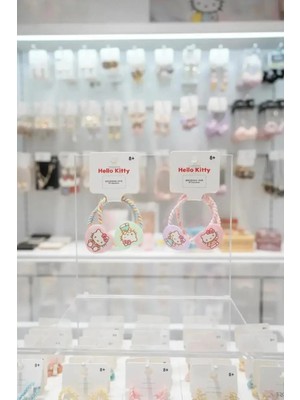 Miniso Hello Kitty Lisanslı Kalp Saç Tokası (2 Adet)