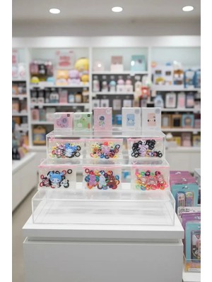 Miniso Çantalı Çocuk Lastik Tokalar (Karışık Renkli)