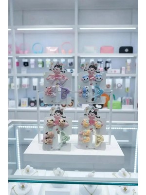 Miniso Çocuk Karışık Tokalar Turta Figürlü (Mandal + Kıstırma)