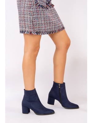Fox Shoes Lacivert Kadın Bot C654013302