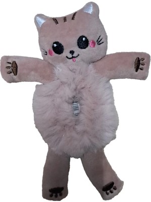 Miniso Kedi Figürlü Peluş Saç Lastiği