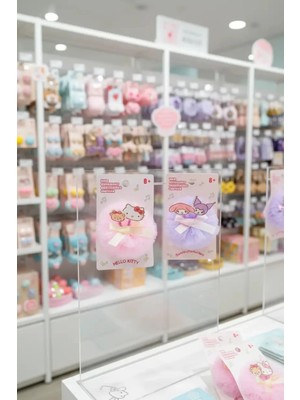 Miniso Hello Kitty Lisanslı Fiyonklu Saç Tokası