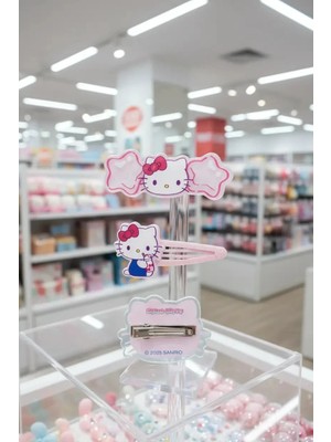Miniso Hello Kitty Lisanslı Sweet Factory Saç Tokaları (3 Adet)