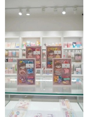 Miniso Karışık Kutulu Çocuk Toka Mavi