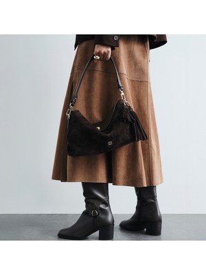 Desa Kadın Kahve Omuz Askılı El Çantası