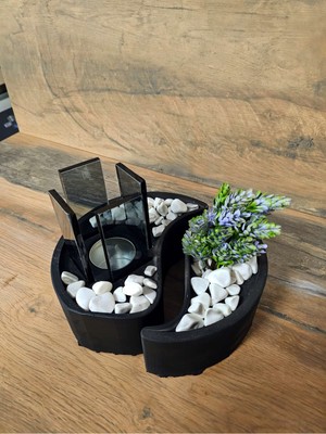 Özgürce Modern Bioethanol Masa Şöminesi, Şık ve Sade Tasarım