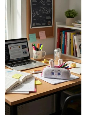 Miniso Disney Zootropolis Lisanslı Büyük Fermuarlı Peluş Kalemlik