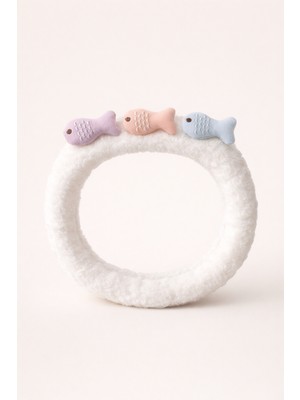 Katia & Bony Balık Aksesuarlı Saç Bandı Beyaz