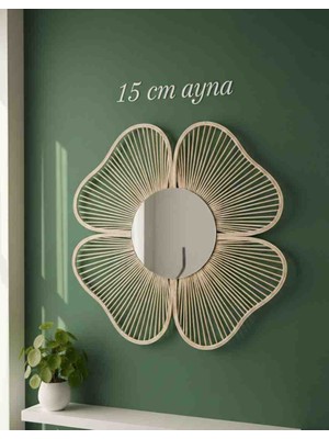 Rattan Yonca Ayna 15 cm
