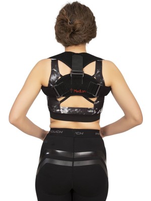 MedLon Clavıcula (Klavicula) (Klavikula) Sekiz Bandajı 8 Bandajı Köprücük Kemiği Bedensiz Ayarlanabilir Unisize Yetişkin