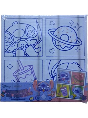Miniso Disney Lilo & Stitch Lisanslı Parti Serisi Numaralı Yağlı Boya