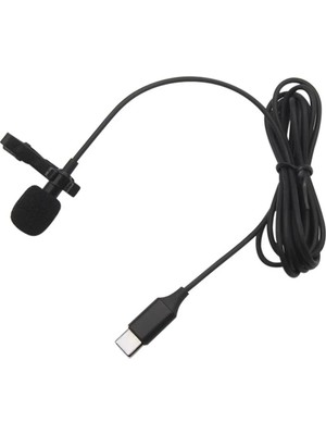 isiltikidsmoda Newface Type-C 2 Metre Double Mikrofon - Siyah