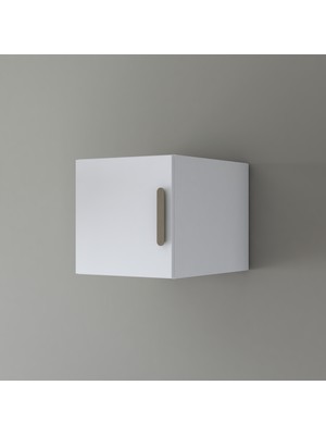 Rani BA167 Gardırop Çok Amaçlı Üst Modül Beyaz