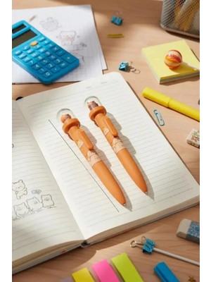 Miniso Mutlu Fırın Serisi Manzara Jel Kalem (0,5 Mm, Siyah)