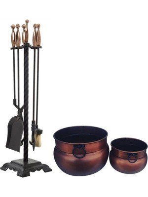 Özgürce Şömine Aksesuar Seti ile Sıcak ve Şık Atmosfer Yaratın