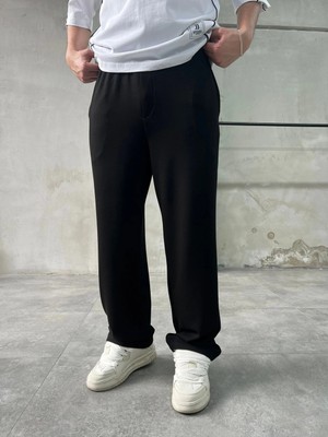 Difransel Jeans Erkek Modal Kumaş Baggy Kalıp Bol Paça Eşofman