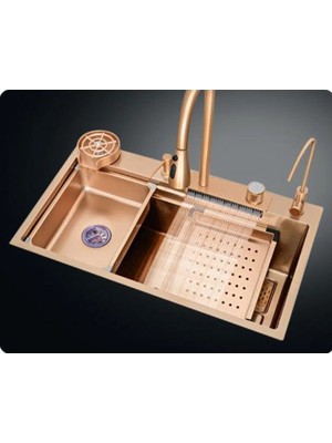 Gürtuz Çok Amaçlı Dijital Akıllı Evye – Ev, Işyeri ve Otel Kullanımına Uygun