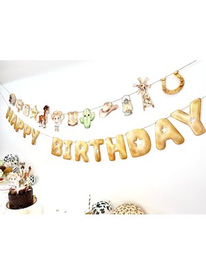 Fluparty Cowboy - Kovboy Temalı Figürlü Pipetler